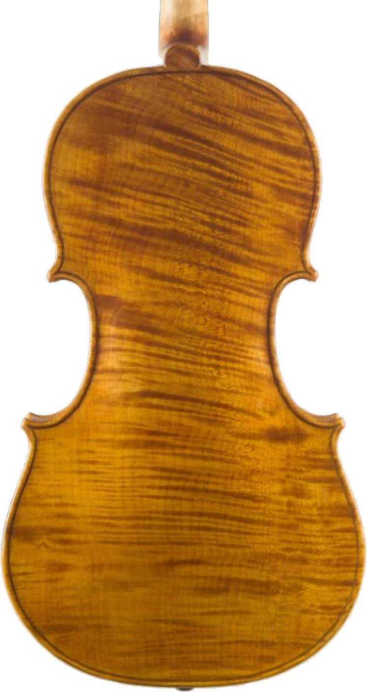 Handmade viola by Gregorio Martini, back view