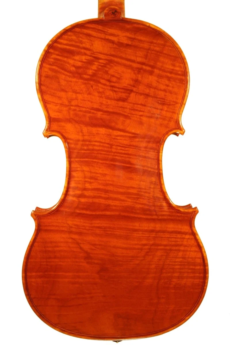 Handmade violin by Gregorio Martini, Opus 03 — back