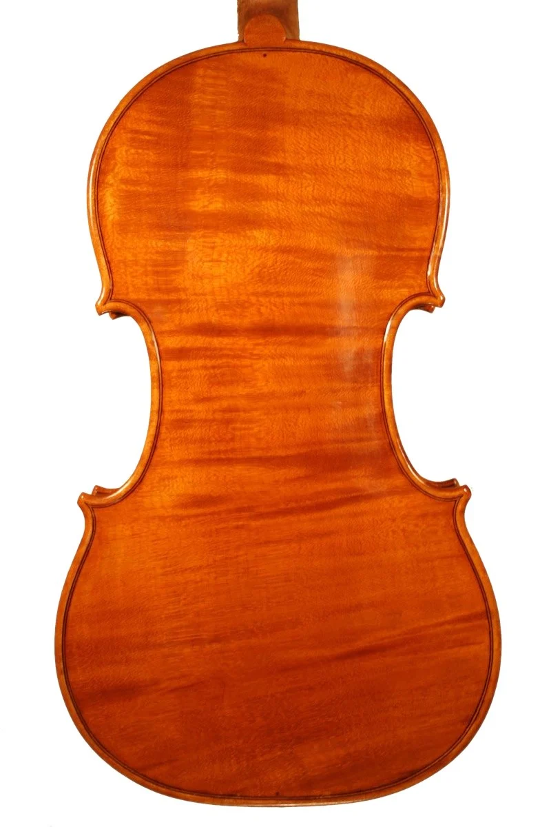 Handmade violin by Gregorio Martini, Opus 04 — back