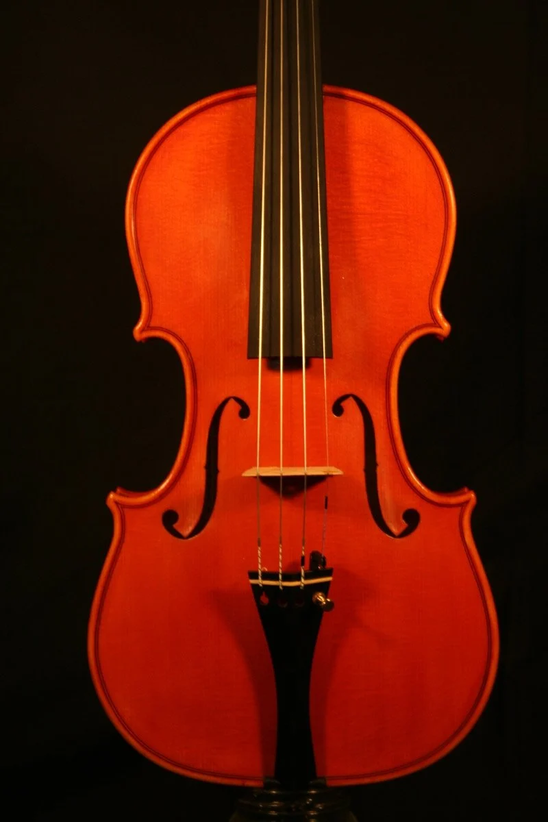 Handmade violin by Gregorio Martini, Opus 05 — front