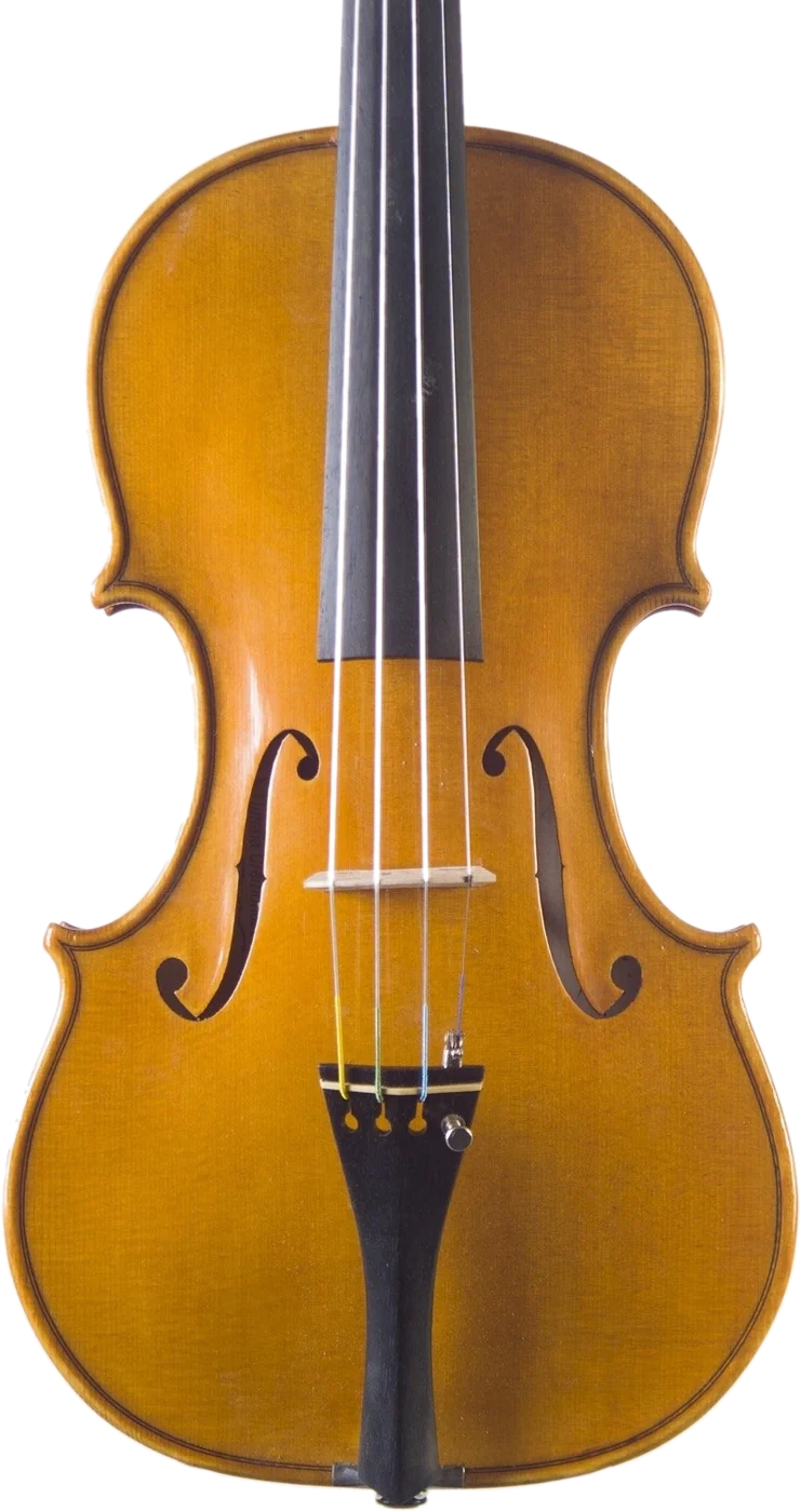 Handmade violin by Gregorio Martini, Opus 06 — front
